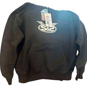 SNOWDAY BLACK HOODIE MED - BRAND NEW IN BAG WITH AUTHENTICITY QR SCANABLE TAG